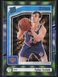 Panini Donruss NBA 2024-25 249 Tyler Kolek Rated Rookie Green Laser - Bild 1 von 2