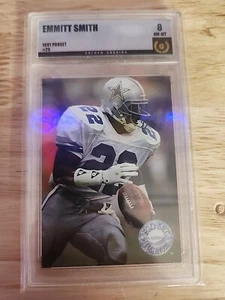 1991 Pro Set Platinum Emmitt Smith #25 GG 8 HOF Dallas Cowboys HOF - Picture 1 of 2