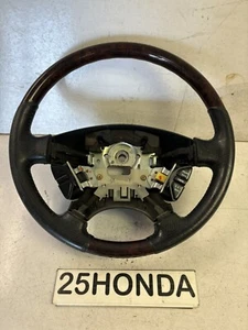 00-02 Acura MDX TL CL Factory Optional Wood Steering Wheel Rare OEM JDM Black - Picture 1 of 8