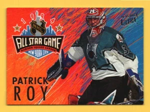 1994-95 Fleer Ultra #6 Patrick Roy All Star Game NYC - Montreal Candiens - Picture 1 of 2