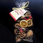 Fragranced Pine Cones Festive Cinnamon Scented & Berry Pot Pourri By Milford