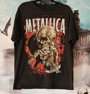 Metallica t shirt Fixxxer testa di spinta XL piccolo foro davanti Bravado - Foto 1 di 5