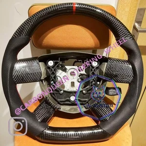 REAL CARBON FIBER Steering Wheel FOR Chrysler Sebring 2007-2010 YEARS (READY ) - Picture 1 of 6