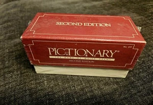 NEW 1987 Vintage Pictionary Game Second 2nd Edition Card Set Box No 133 Travel - Picture 1 of 4