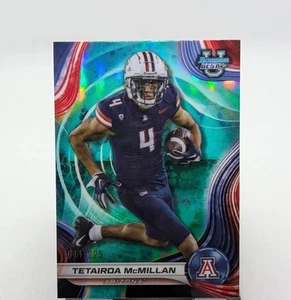 2024 Bowman's U Best Tetairoa McMillan Aqua #30 11/225 | ARIZONA PANTHERS  - Bild 1 von 2