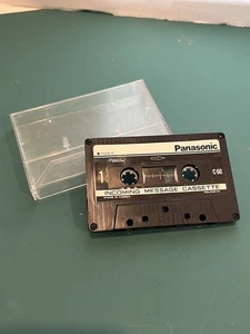 VINTAGE Panasonic Incoming Message Cassette Tape C-60 KOREA Answering Machine - Picture 1 of 2