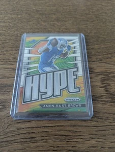 Panini Prizm 2022 - Hype No Huddle Prizm #H-13 Amon-Ra St. Brown - Imagen 1 de 2