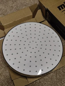Mira Showers Beat 250 mm Deluge Overhead Shower Head - Chrome/White - Picture 1 of 6
