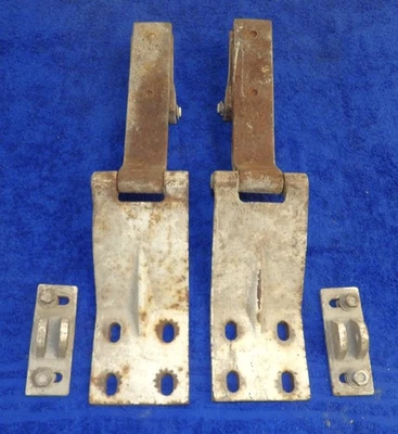 1964 1965 1966 Ford Thunderbird ORIG CONVERTIBLE TRUNK LID DOOR HINGES BRACKETS - Image 1 of 4