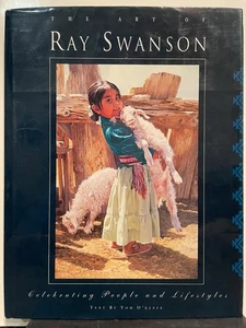 RAY SWANSON 1994 SIGNED!! 1st ED! COWBOY ARTISTS of AMERICA 134 COLOR PICS - Picture 1 of 5