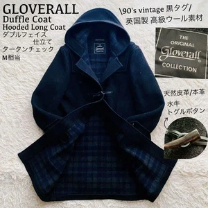 Abrigo de Lona Gloverall Carbón Lana Espiga M Hecho en Inglaterra de Japón - Imagen 1 de 24