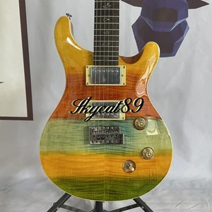 Guitarra Eléctrica AI Di Meola Prism SE Cuello Caoba Trémolo Puente Cromo Piezas - Imagen 1 de 10