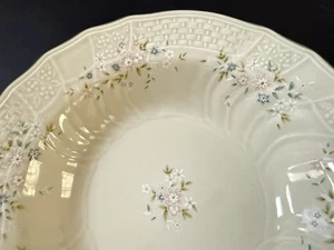 Mikasa Fine Ivory Lucille D1009 Gemüse-/Nudelschale 10,5" Granny Core Blume - Bild 1 von 13