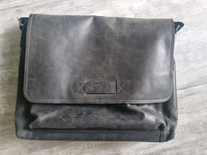 Strellson Business Bag Messenger Leder grau gebraucht - Bild 1 von 12