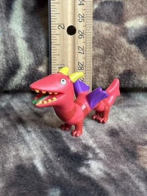 小猪佩奇龙玩具玩偶雕像可动人偶小城堡堡垒玩具 — 第 1/4 张图片