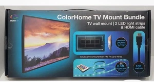 AuraLED ColorHome TV Halterung Bundle|37"-75" | Halterung, 2 LED Streifen, HDMI Kabel - Bild 1 von 2