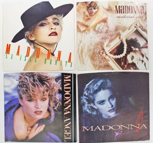 4 Madonna Picture Sleeves for 45rpm (Records Not Included) Picture Sleeves Only - Picture 1 of 2