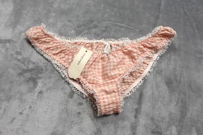 For Love and Lemons Women's XL Petal Gingham Cheeky Panty NWT - Image 1 of 4