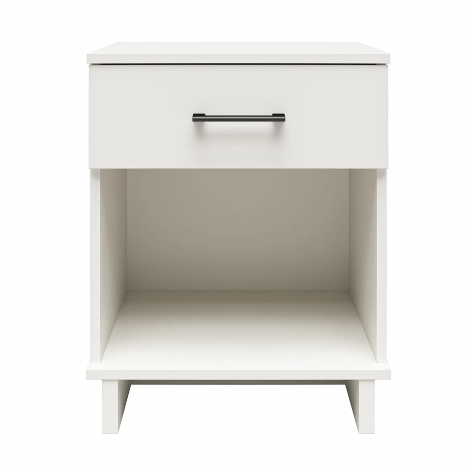 SOUTHLANDER MESITA DE NOCHE 1 CAJÓN BLANCA Foto 1 de 4