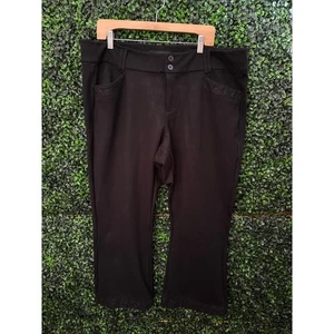 Torrid schwarze Hose, Spitzendetails, Damengröße 22S - Bild 1 von 7