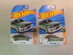 Lote de (2)-BMW M3 2025 vagones-vagones-5/5-P estuche-verde - Imagen 1 de 2