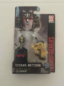 TRANSFORMERS HASBRO TITANS RETURN CLOBBER HE COMES MINT SEALED ON THE CARD - Picture 1 of 3