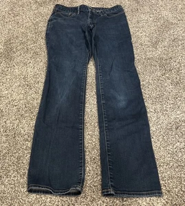 Pantalones de mezclilla azul bootcut curvilíneos Eddie Bauer talla 8 para mujer - Imagen 1 de 3