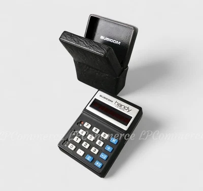 Calculatrice Busicom a sa machine à calculer nippon vintage LE-80A rare Japon - Photo 1/4