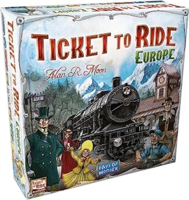 Ticket to Ride Europe Board Game (General merchandise) - Image 1 of 1