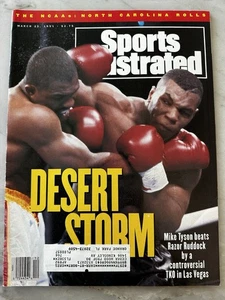 Sports Illustrated March 28 1991 Desert Storm Mike Tyson - Picture 1 of 2