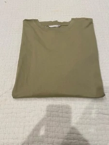 Cutter & Buck Mens 4X Sportswear Casual T Shirt - Celery Crew Neck T-Shirt - Picture 1 of 4