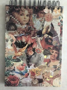Victorian Top Spiral-Bound Journal Beautiful!  - Picture 1 of 3
