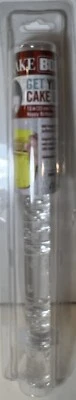 Cake Boss 13" Acrylic Fondant Rolling Pin with Happy Birthday Pattern - Image 1 of 4