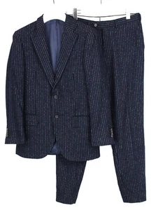 SUITSUPPLY Lazio Int / Brescia Int Suit Men's UK 38 Alpaca Cotton Blend 2 Piece - Picture 1 of 14