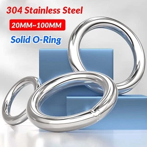 Runde O Ringe - A2 304 Marine Grade Edelstahl - geschweißte Schnallen M3 - M10 - Bild 1 von 9