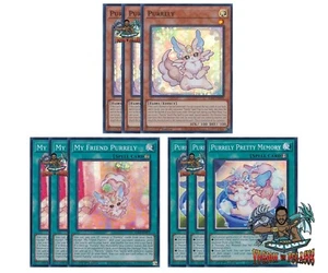 Yugioh! 3x My Friend Purrely Pretty Memory Deck RA02 Ultra Raro 1ª Edición Casi Nuevo - Imagen 1 de 1