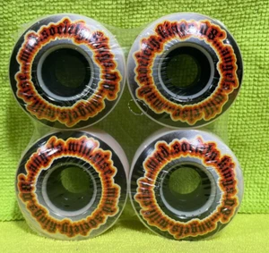 VINTAGE MAD SOCIETY KINGS 08 SMALL CORE SKATEBOARD WHEELS 53MM RARE - Picture 1 of 3