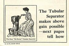 Tubular Separator Advertising Brochure Sharples 1908 West Chester PA