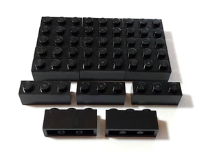 20 Stück Lego 3622 1x3 Basisstein Baustein Stein – Brick 1 x 3 – Black, Schwarz - Bild 1 von 4