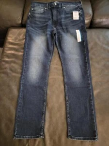 Denizen Levi's 288 SKINNY Herren Größe 36 x 32 Distressed Denim Blau Jeans NEU Neu mit Etikett - Bild 1 von 8