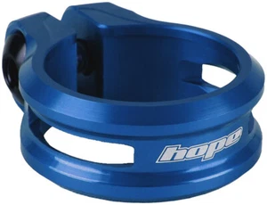 Hope Seatpost Clamp - 34.9mm, Bolt-On, Blue - Picture 1 of 1