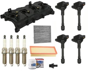 Ignition Coils Spark Plugs Valve Cover & Filters For Nissan Altima 2.5L 2007-12 - Picture 1 of 6