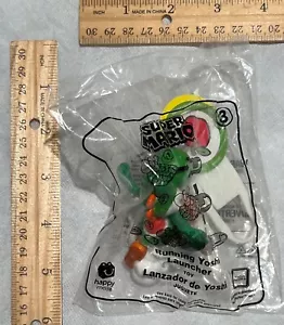 180585 Juguete McDonald's Happy Meal SUPER MARIO # 3 CORRIENDO LANZADOR YOSHI Nuevo - Imagen 1 de 1