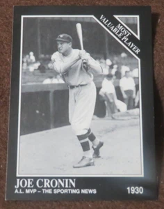 11358 1991 CONLON SPORTING NEWS 1ST PRINT NO MLB LOGO ON BACK JOE CRONIN #314 - Picture 1 of 1