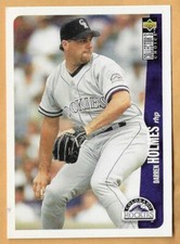 DARREN HOLMES COLORADO ROCKIES #533 - UPPER DECK COLLECTOR'S CHOICE NM-MT 1996