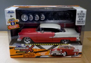 Jada Garage Worx Kustom Kits 1955 Chevy Bel-Air Pre-Painted Die Cast Kit 2015 - Picture 1 of 7