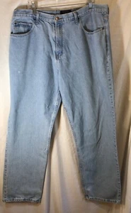 saddlebred mens size38x32 denim jeans classic fit straight leg high rise - Picture 1 of 10