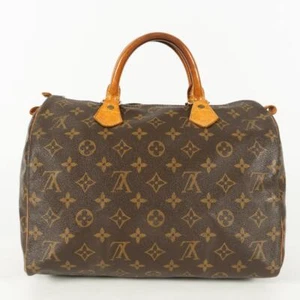 LOUIS VUITTON Monogram Speedy 30 Hand Bag M41526 LV Auth 05E104290004 - Picture 1 of 20