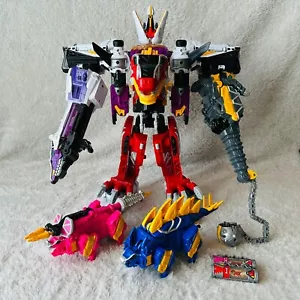 BANDAI DX Megazord Power Ranger Dino charge sentai Kyoryuger Bakuretsu kyoryujin - Picture 1 of 15