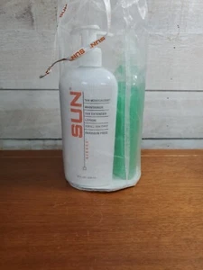 Sun Laboratories Ultra Dark Self Tanning Lotion moisturizer Set 8 oz Exfoliant - Picture 1 of 4